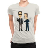 T800 and T1000 - Womens Premium T-Shirts RIPT Apparel Small / Natural