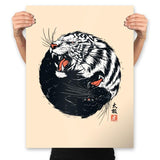 Tachi Tiger - Prints Posters RIPT Apparel 18x24 / Natural