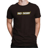 Taco Tuesday Exclusive - Mens Premium T-Shirts RIPT Apparel Small / Dark Chocolate