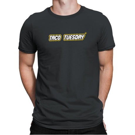 Taco Tuesday Exclusive - Mens Premium T-Shirts RIPT Apparel Small / Heavy Metal