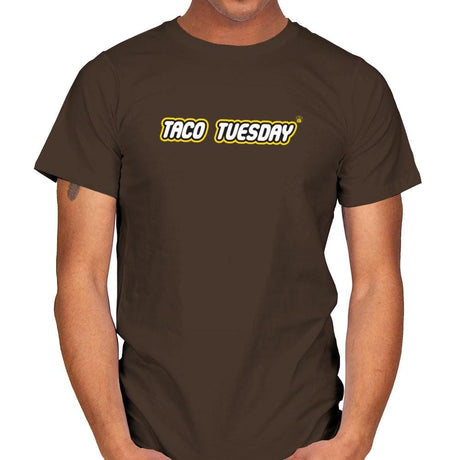 Taco Tuesday Exclusive - Mens T-Shirts RIPT Apparel Small / Dark Chocolate