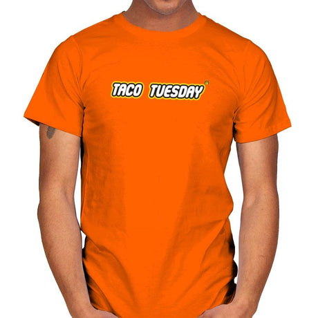 Taco Tuesday Exclusive - Mens T-Shirts RIPT Apparel Small / Orange