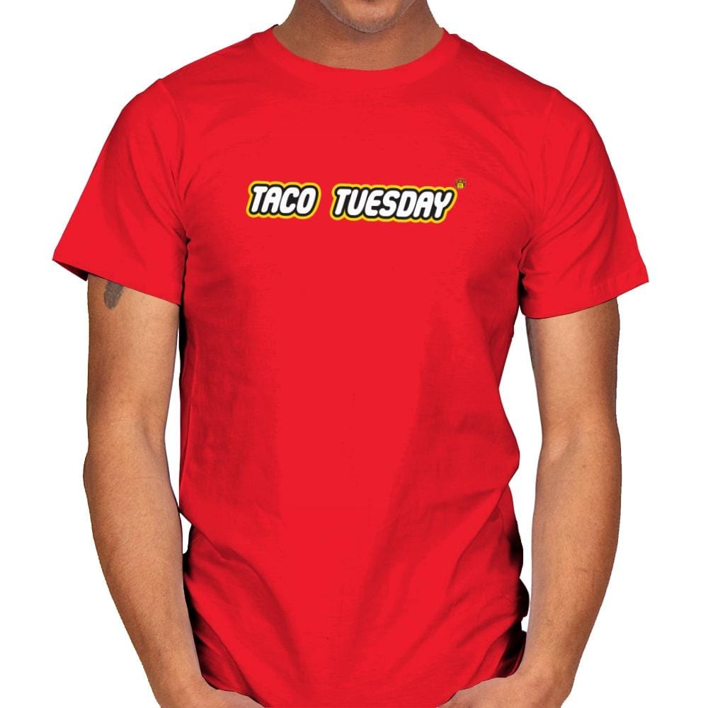 Taco Tuesday Exclusive - Mens T-Shirts RIPT Apparel Small / Red