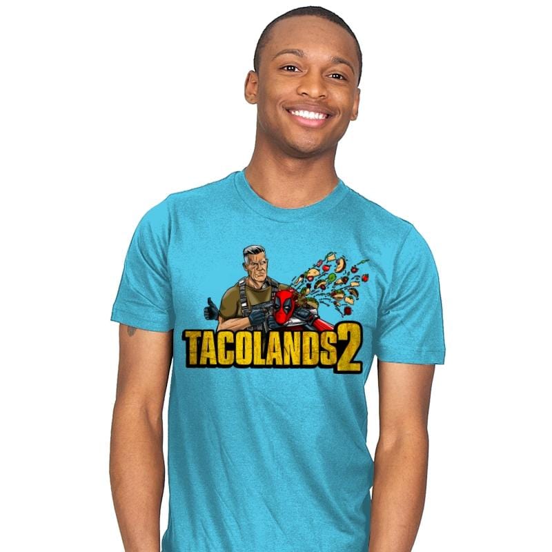 Tacolands 2 - Mens T-Shirts RIPT Apparel Small / Aqua