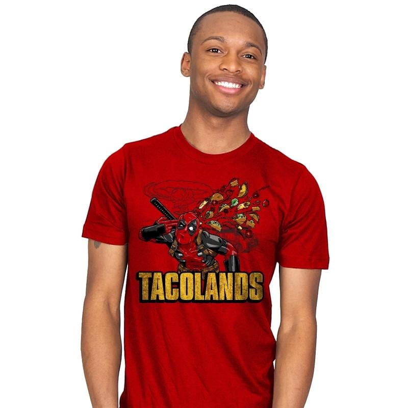 Tacolands - Mens T-Shirts RIPT Apparel Small / Red