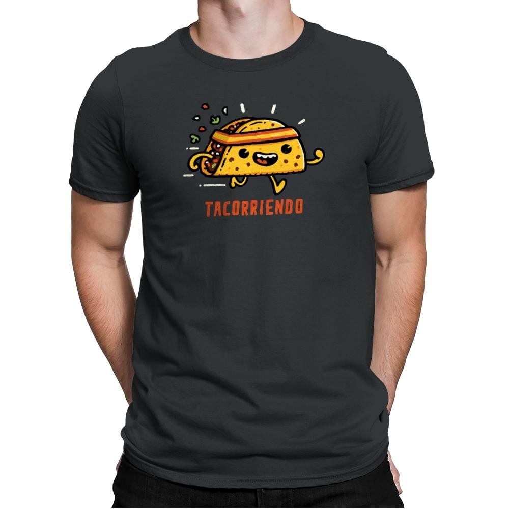 Tacorriendo - Mens Premium T-Shirts RIPT Apparel Small / Heavy Metal