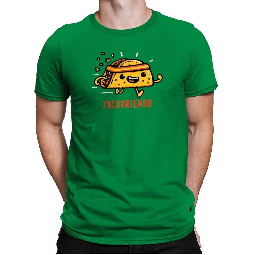 Tacorriendo - Mens Premium T-Shirts RIPT Apparel Small / Kelly