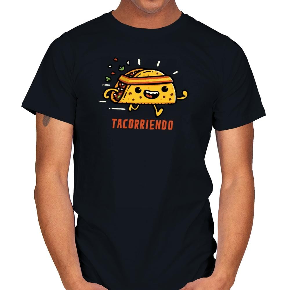 Tacorriendo - Mens T-Shirts RIPT Apparel Small / Black