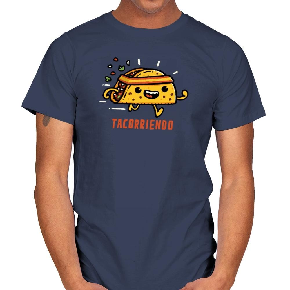 Tacorriendo - Mens T-Shirts RIPT Apparel Small / Navy