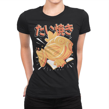 Taiyakarp - Womens Premium T-Shirts RIPT Apparel Small / Black