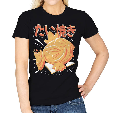 Taiyakarp - Womens T-Shirts RIPT Apparel Small / Black