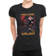 Take over the Galaxy - Womens Premium T-Shirts RIPT Apparel Small / Black