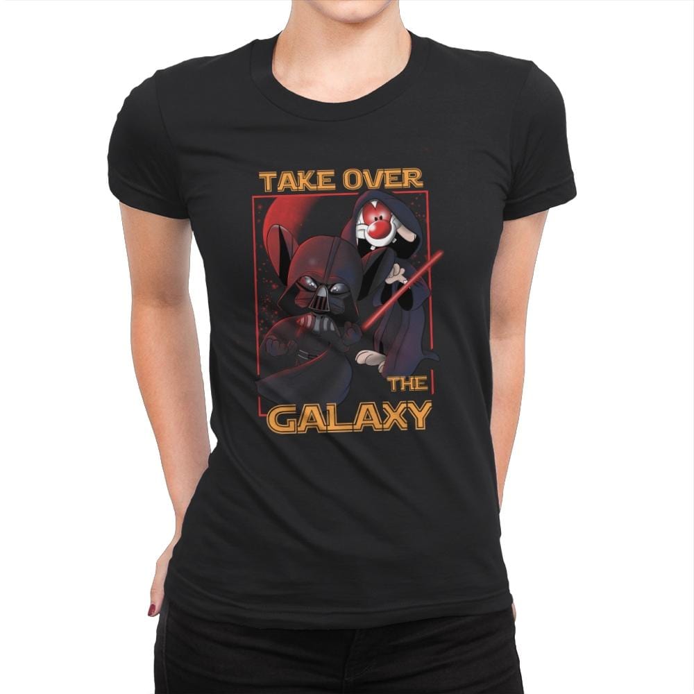 Take over the Galaxy - Womens Premium T-Shirts RIPT Apparel Small / Black