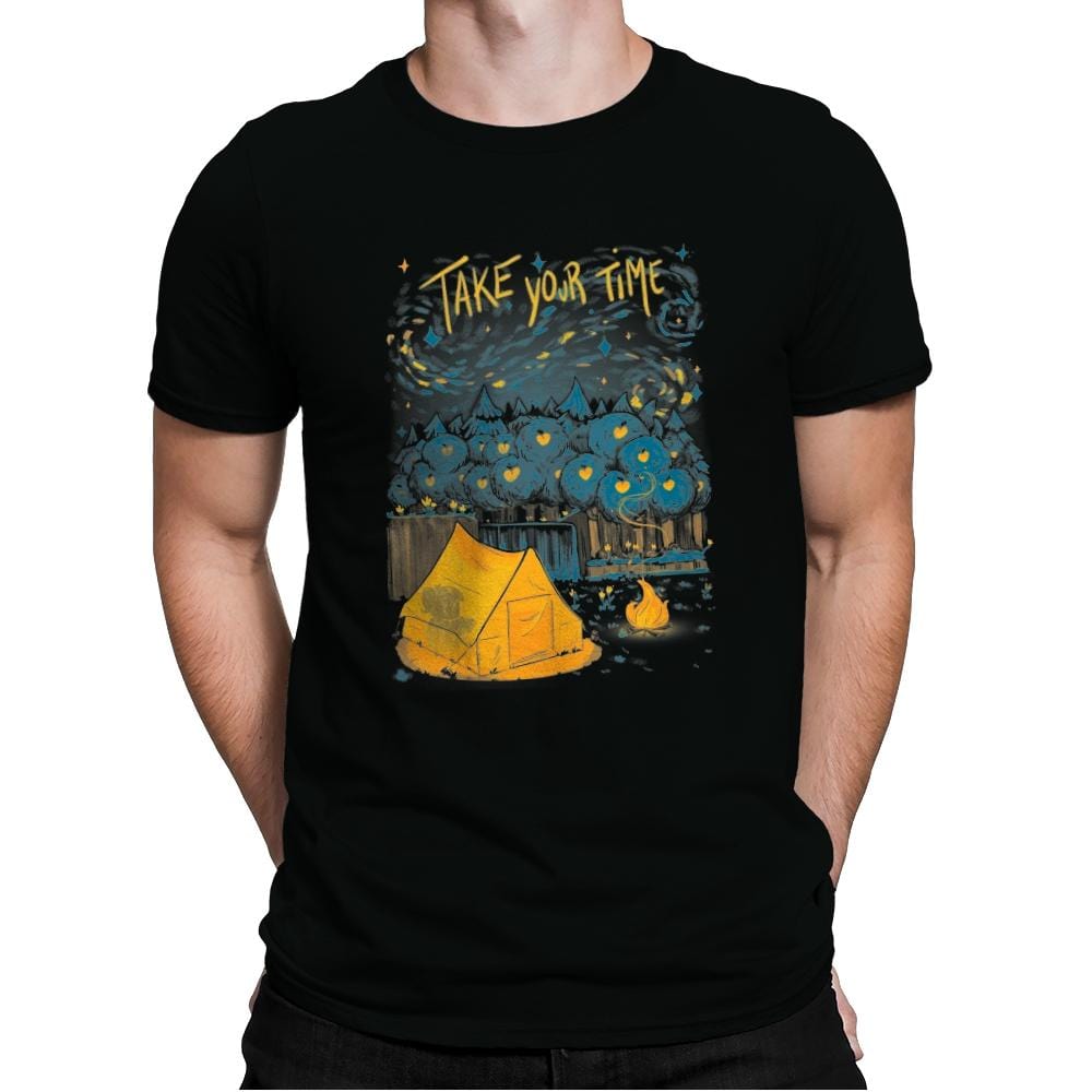 Take Your Time - Mens Premium T-Shirts RIPT Apparel Small / Black