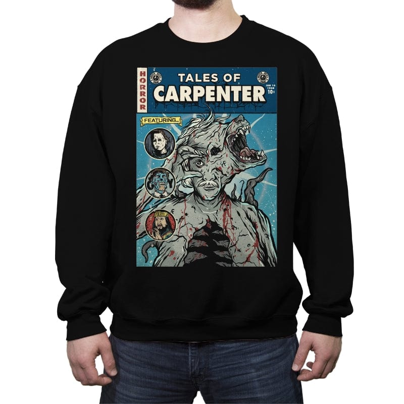 Tales of Carpenter - Crew Neck Sweatshirt Crew Neck Sweatshirt RIPT Apparel Small / Black
