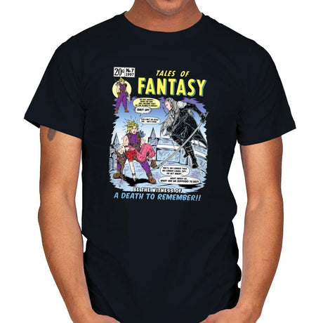 Tales of Fantasy 7 - Mens T-Shirts RIPT Apparel Small / Black