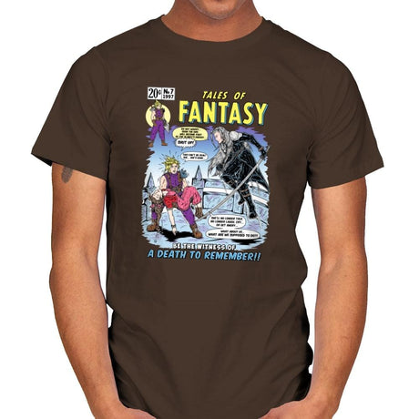 Tales of Fantasy 7 - Mens T-Shirts RIPT Apparel Small / Dark Chocolate
