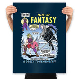 Tales of Fantasy 7 - Prints Posters RIPT Apparel 18x24 / Navy