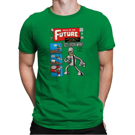 Tales of the Future Exclusive - Mens Premium T-Shirts RIPT Apparel Small / Kelly Green