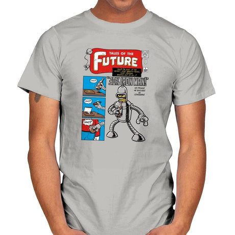 Tales of the Future Exclusive - Mens T-Shirts RIPT Apparel Small / Ice Grey