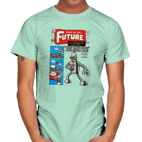 Tales of the Future Exclusive - Mens T-Shirts RIPT Apparel Small / Mint Green