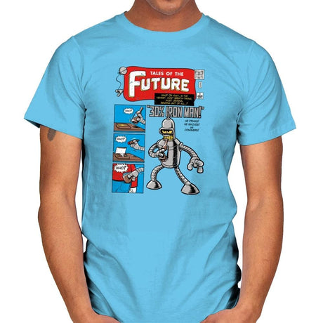 Tales of the Future Exclusive - Mens T-Shirts RIPT Apparel Small / Sky