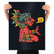 Talokan - Prints Posters RIPT Apparel 18x24 / Black