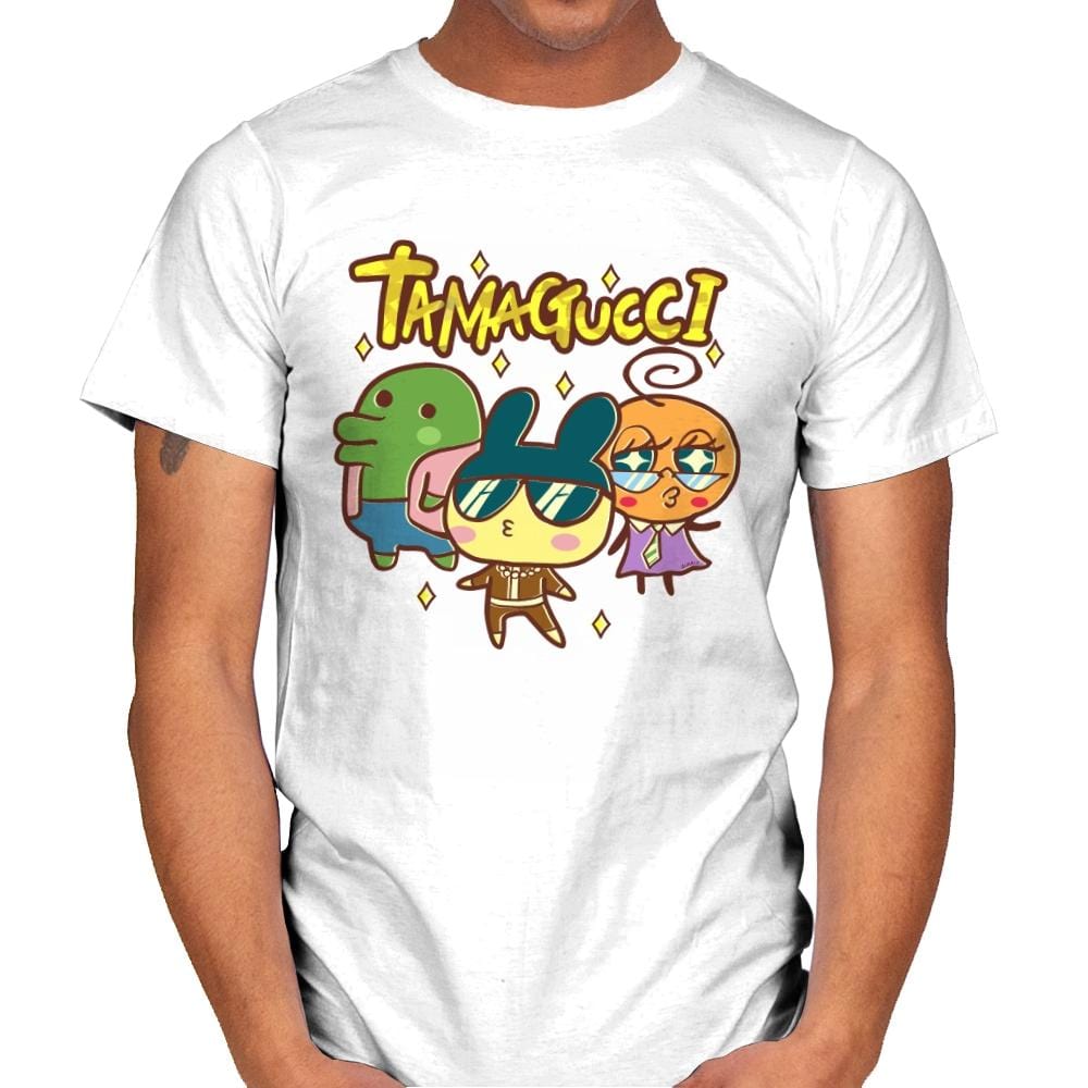 Tamagucci - Mens T-Shirts RIPT Apparel Small / White