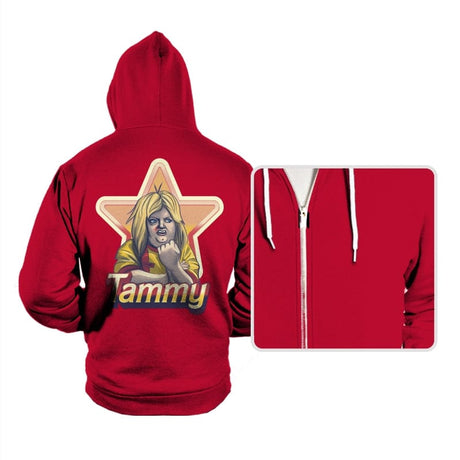 Tammy - Hoodies Hoodies RIPT Apparel Small / Red