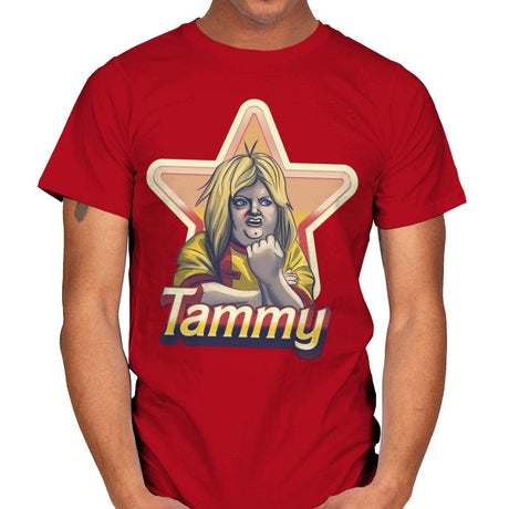 Tammy - Mens T-Shirts RIPT Apparel Small / Red