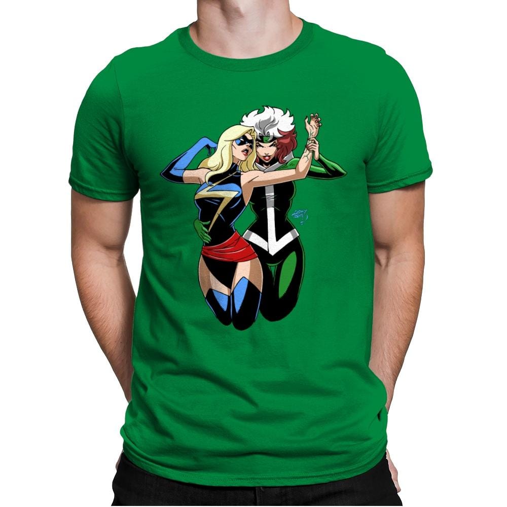Tango With Rogue - Anytime - Mens Premium T-Shirts RIPT Apparel Small / Kelly Green