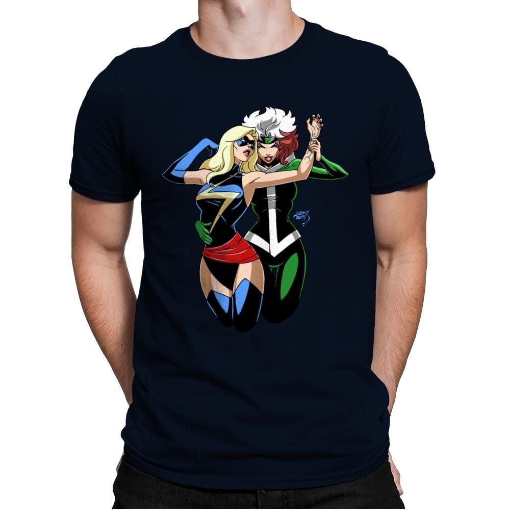 Tango With Rogue - Anytime - Mens Premium T-Shirts RIPT Apparel Small / Midnight Navy