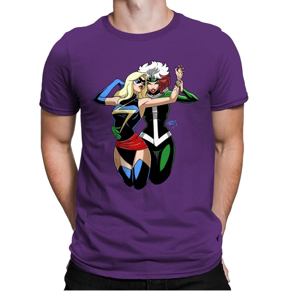 Tango With Rogue - Anytime - Mens Premium T-Shirts RIPT Apparel Small / Purple Rush