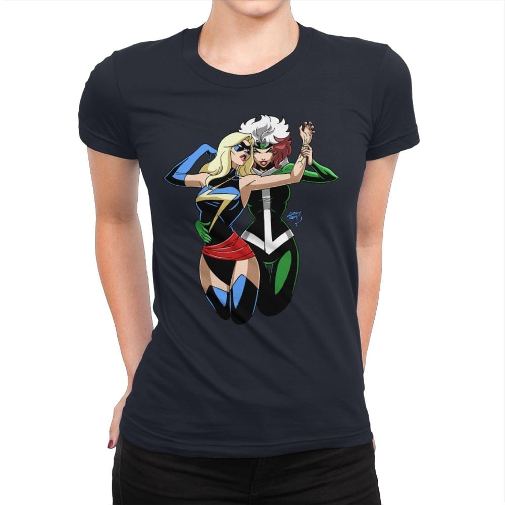 Tango With Rogue - Anytime - Womens Premium T-Shirts RIPT Apparel Small / Midnight Navy