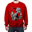 Tank Mando  - Crew Neck Sweatshirt Crew Neck Sweatshirt RIPT Apparel Small / Red