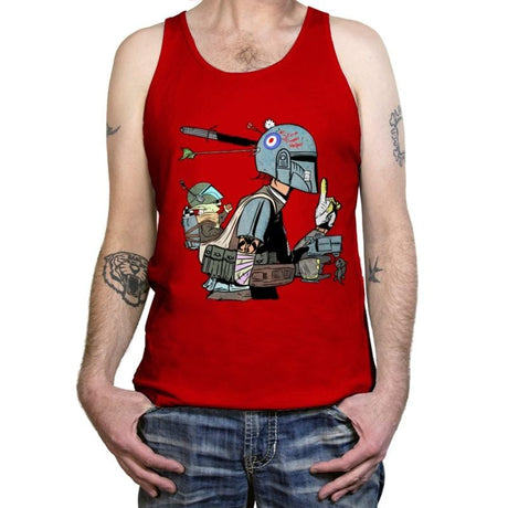 Tank Mando  - Tanktop Tanktop RIPT Apparel X-Small / Red