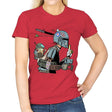 Tank Mando  - Womens T-Shirts RIPT Apparel Small / Red