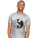 Tao Cats - Mens T-Shirts RIPT Apparel Small / Silver