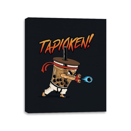 Tapioken - Canvas Wraps Canvas Wraps RIPT Apparel 11x14 / Black