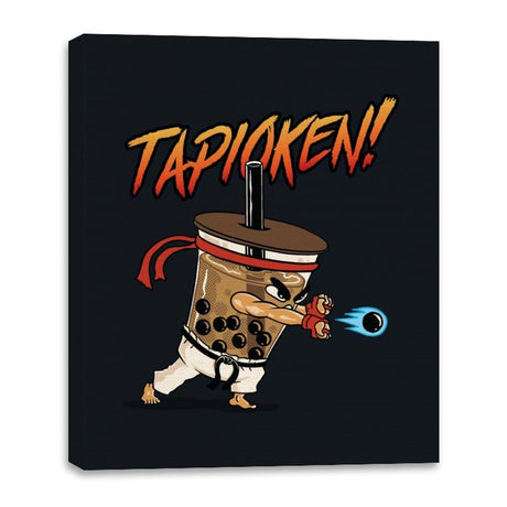 Tapioken - Canvas Wraps Canvas Wraps RIPT Apparel 16x20 / Black