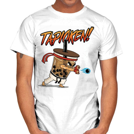 Tapioken - Mens T-Shirts RIPT Apparel Small / White