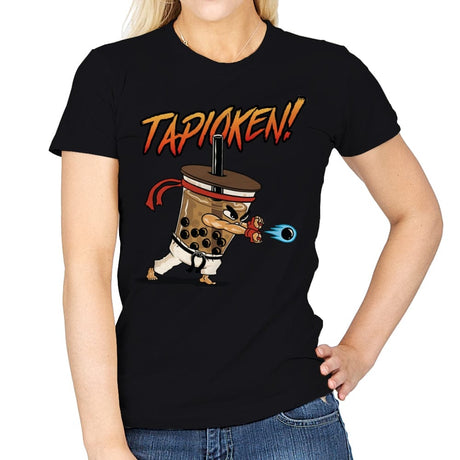 Tapioken - Womens T-Shirts RIPT Apparel Small / Black