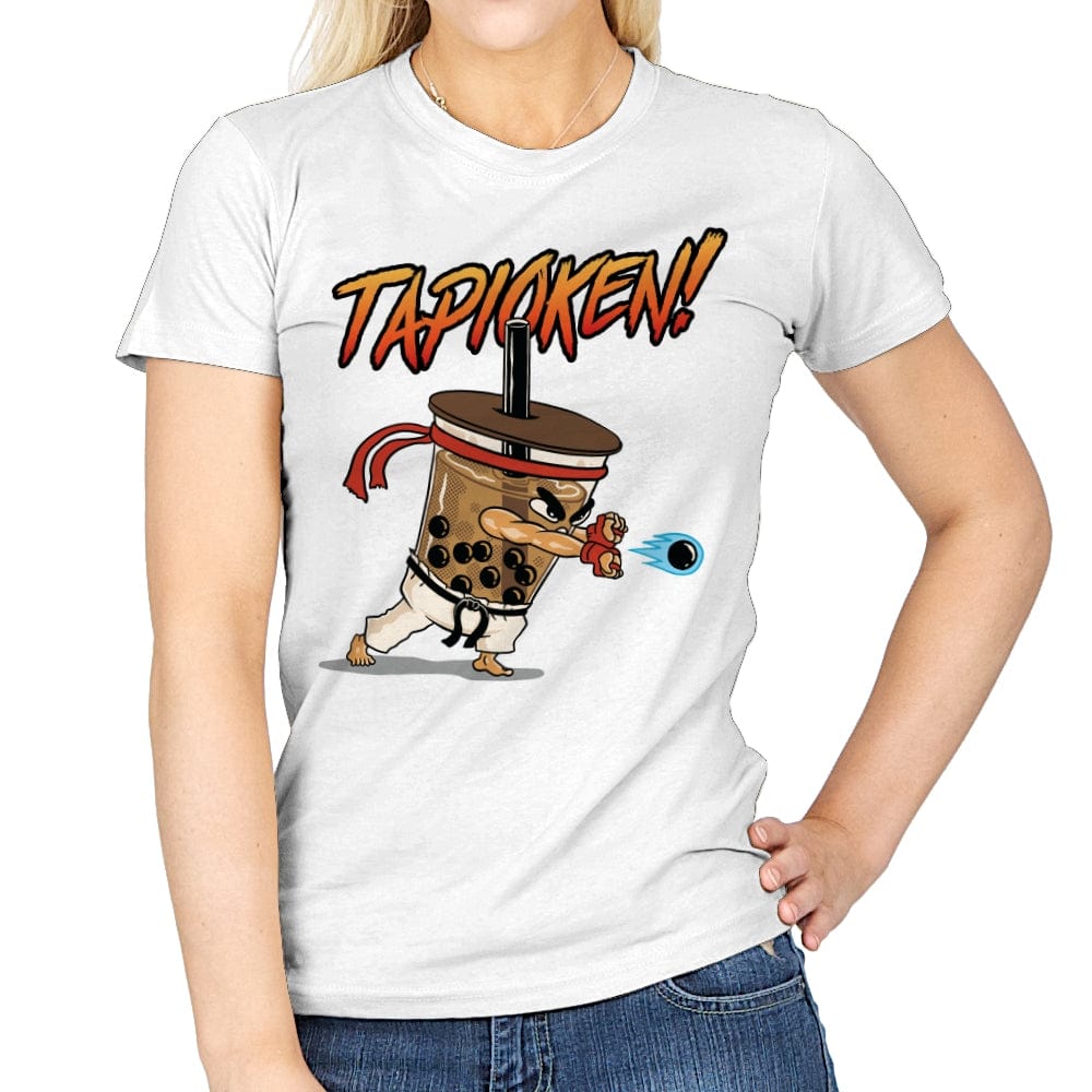 Tapioken - Womens T-Shirts RIPT Apparel Small / White