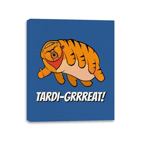Tardi-Great! - Canvas Wraps Canvas Wraps RIPT Apparel 11x14 / Royal