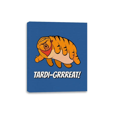 Tardi-Great! - Canvas Wraps Canvas Wraps RIPT Apparel 8x10 / Royal