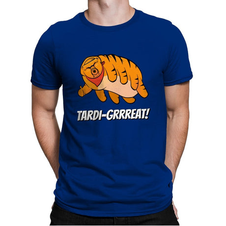 Tardi-Great! - Mens Premium T-Shirts RIPT Apparel Small / Royal