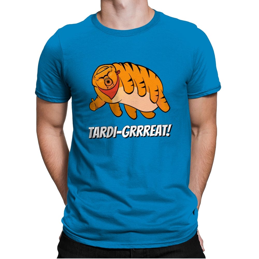 Tardi-Great! - Mens Premium T-Shirts RIPT Apparel Small / Turqouise