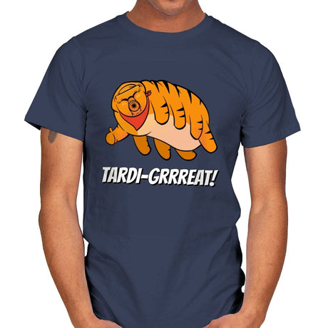 Tardi-Great! - Mens T-Shirts RIPT Apparel Small / Navy