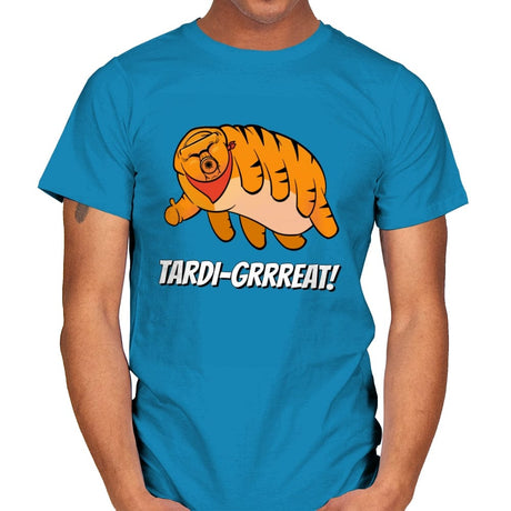 Tardi-Great! - Mens T-Shirts RIPT Apparel Small / Sapphire