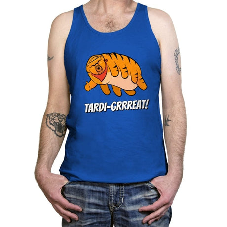 Tardi-Great! - Tanktop Tanktop RIPT Apparel X-Small / True Royal